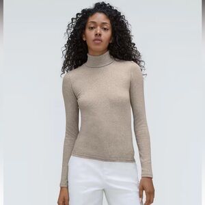 Luxe Rib Long Sleeve Turtleneck
